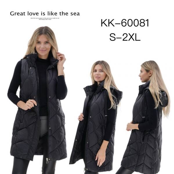 Kamizelka damkie Roz S-2XL, 1 Kolor Paczka 5 szt